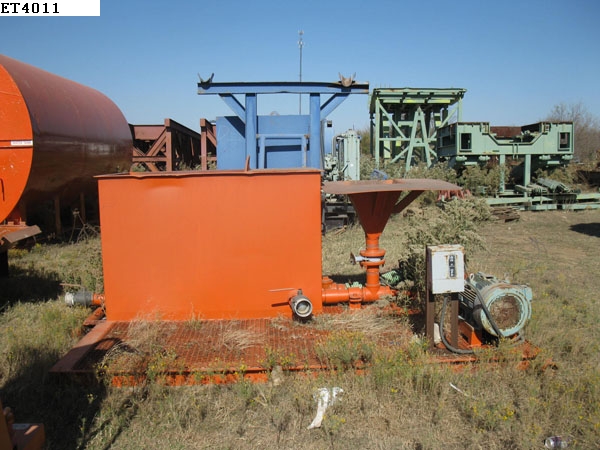 10 barrel oilfield portable mixing tank