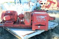 Oilmaster J100 Triplex mud pump 5000 PSi with 75 HP electric Motor and gear reduction